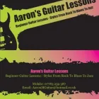 Business 1 image AARON'S GUITAR & MUSIC LESSONS Music Teachers in Birmingham We