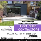 Business 2 image APEX BUILD CONTRACTORS Construction & Contractors in UXBRIDGE Gr
