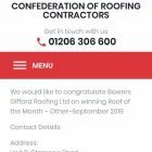 Business 3 image BOWERS GIFFORD ROOFING LTD Roofing Contractors in Benfleet Es