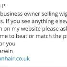 Business 6 image TRACY ANN HAIR Wigs & Hairpieces in Wigan La