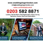 Business 5 image WEDDING SINGER LONDON Entertainment Agencies in London Gr
