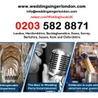 Business 1 image WEDDING SINGER LONDON Entertainment Agencies in London Gr