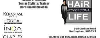 Business 7 image HAIR-LIFE PROFESSIONAL SALON & ACADEMY KAROLINA GRZELEWSKA Schools in Nottingham No