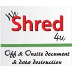 WE SHRED 4 U